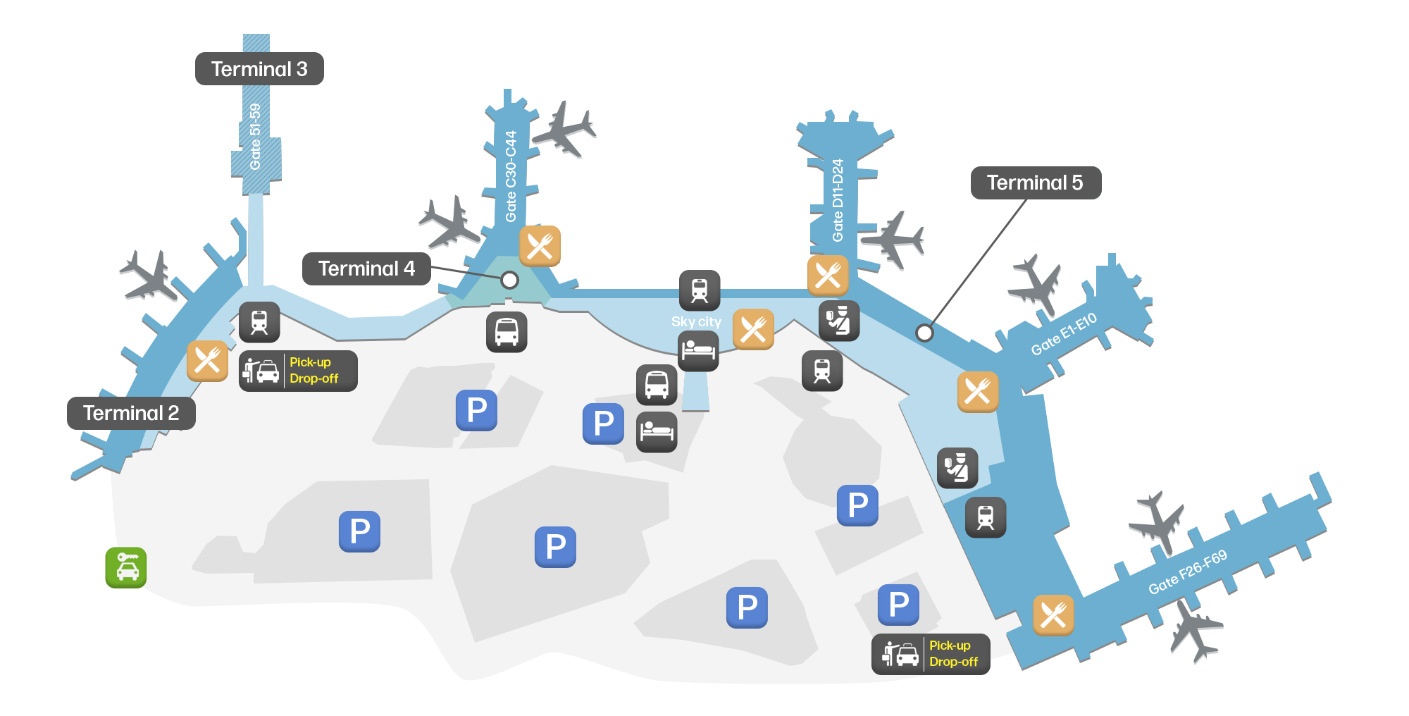 Stockholm Arlanda Airport, Sweden map