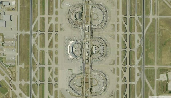 satellite map dallas fort worth international airport