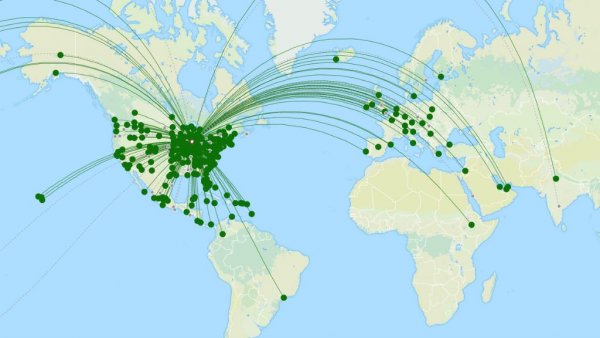 Chicago O’Hare international airport destinations