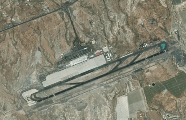 Satellite view of Tenerife South Airport